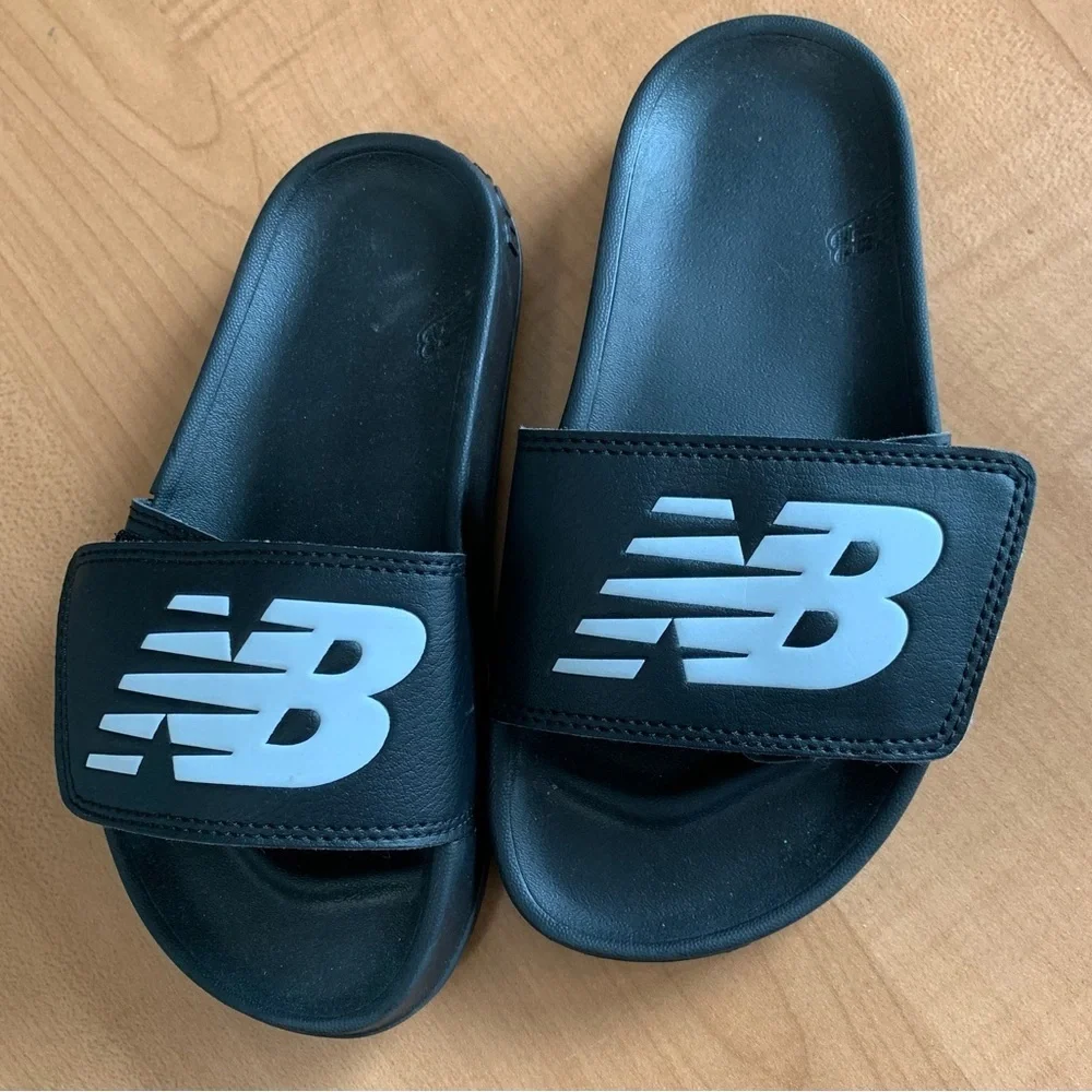 New balance slides slip on sandals childs size 1 shoes